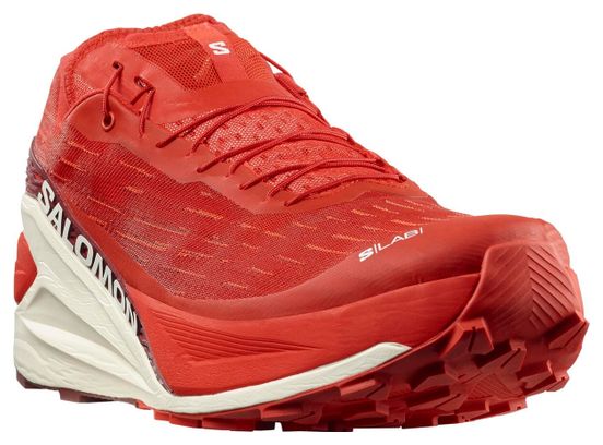Salomon S/Lab Pulsar 4 Trail Shoes Red/White Unisex