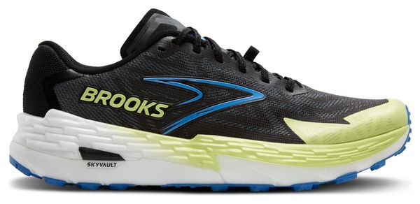 Chaussures Trail Brooks Catamount 4 Noir/Jaune/Bleu Homme
