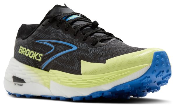 Chaussures Trail Brooks Catamount 4 Noir/Jaune/Bleu Homme