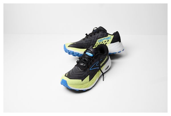 Chaussures Trail Brooks Catamount 4 Noir/Jaune/Bleu Homme