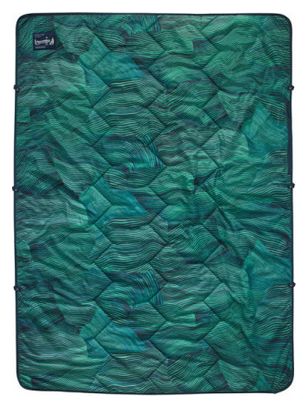 Couverture Thermarest Stellar Green Wave Print