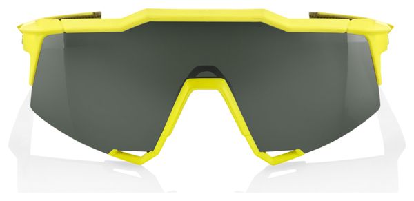 100% Speedcraft Soft Tact Brille Gelb / Grau / Grüne Brille