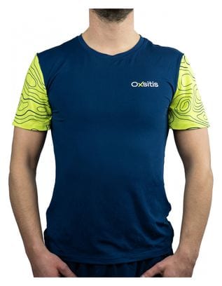 Oxsitis Origin Short Sleeve Shirt Blue Yellow