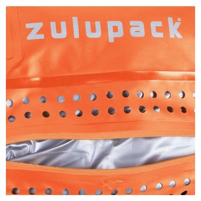 Sac duffle étanche 65L orange Zulupack