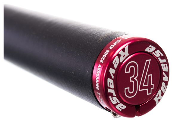 REVERSE Pair of Grips Seismic XL Black/Red