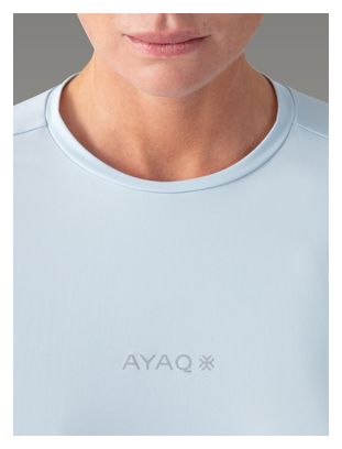 Dames-T-shirt AYAQ Molveno Lichtblauw Technisch T-shirt