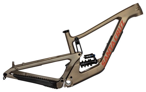 Ausstellungsfahrrad - Rahmenset Santa Cruz Megatower 2 Carbon C Matte Nickel Größe S