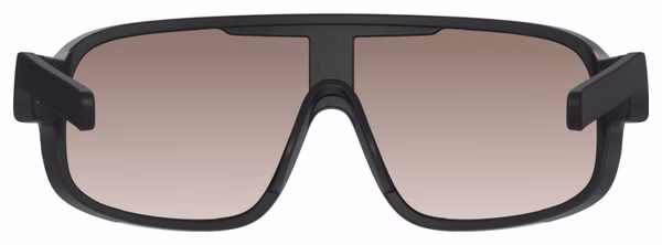 Gafas Poc Aspire Negras - Clarity Trail Lentes plateadas parcialmente soleadas