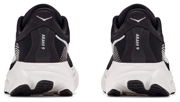 Scarpe da corsa Hoka Arahi 9 Large Nero/Bianco Uomo