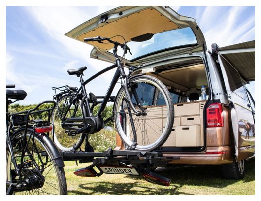 Porte-vélos 2 vélos SPINDER SC2 Spécial Portes battantes Fourgon