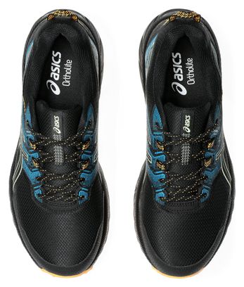 Asics Gel-Venture 9 Trail Shoes Black/Blue/Orange Men