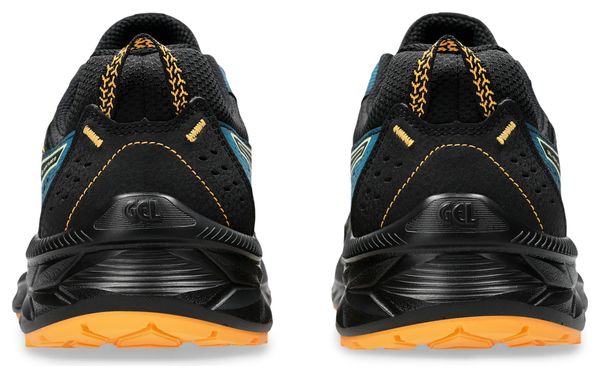 Scarpe Trail Asics Gel-Venture 9 Nero/Blu/Arancione Uomo