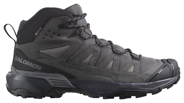 Salomon X Ultra 360 Mid Gore-Tex Hiking Shoes Grey/Black