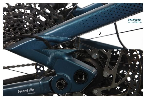 Produit Reconditionné - VTT Tout-Suspendu Lapierre Zesty TR 4.9 Sram GX Eagle 12V 29' Bleu 2024