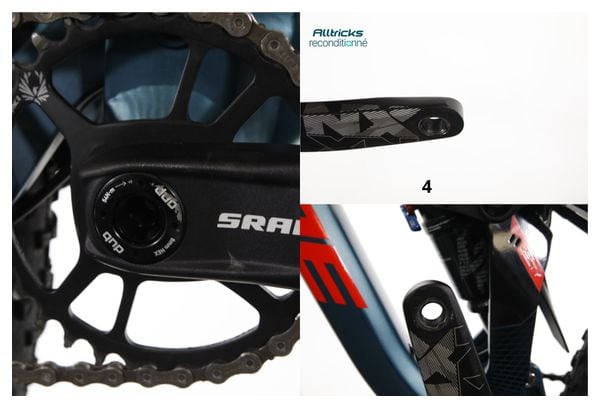 Produit Reconditionné - VTT Tout-Suspendu Lapierre Zesty TR 4.9 Sram GX Eagle 12V 29' Bleu 2024