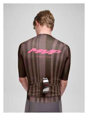 Maap Pro Air 3.0 Kurzarm-Trikot für Herren, braun