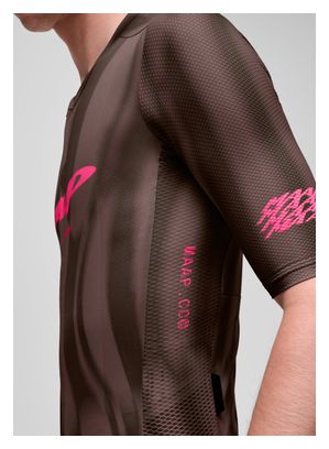 Maap Pro Air 3.0 Kurzarm-Trikot für Herren, braun
