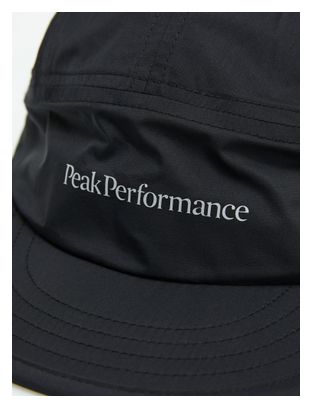 Casquette Peak Performance Trail Cap Noir Unisexe OS