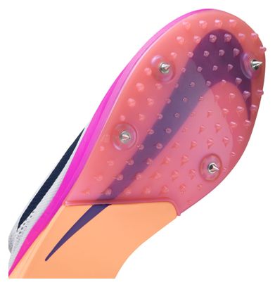 Chaussures d'Athlétisme Nike Dragonfly 2 Blanc/Rouge/Violet Homme