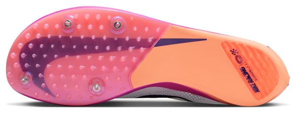 Chaussures d'Athlétisme Nike Dragonfly 2 Blanc/Rouge/Violet Homme