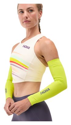 Hoka Race Day Yellow Unisex Sleeves
