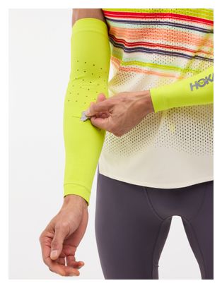 Hoka Race Day Yellow Unisex Sleeves
