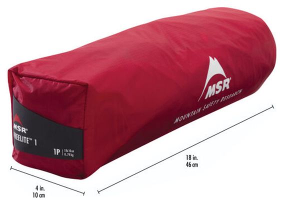 Tenda autoportante MSR FreeLite 1 V3 Verde