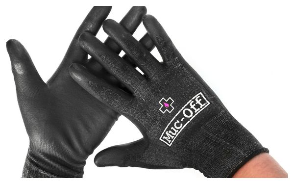 Gants d'Atelier Muc-Off Mechanics Noir