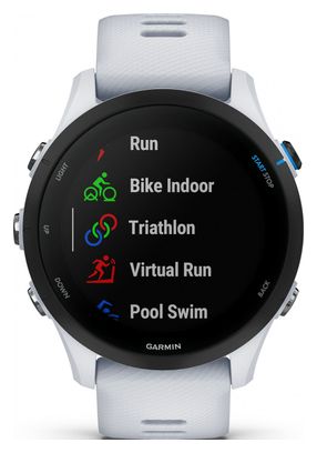 Garmin Forerunner 255 Music Sports Watch White