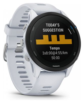 Garmin Forerunner 255 Music Sports Watch White