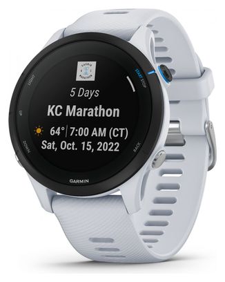 Montre de Sport Garmin Forerunner 255 Music Blanc