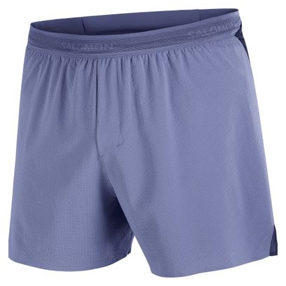 Pantaloncini Salomon Sense Aero Stow 5in Blu Uomo