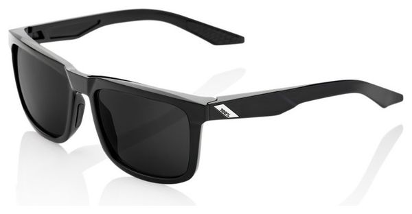 Lunettes 100% Blake - Polished Black - PeakPolar Gris