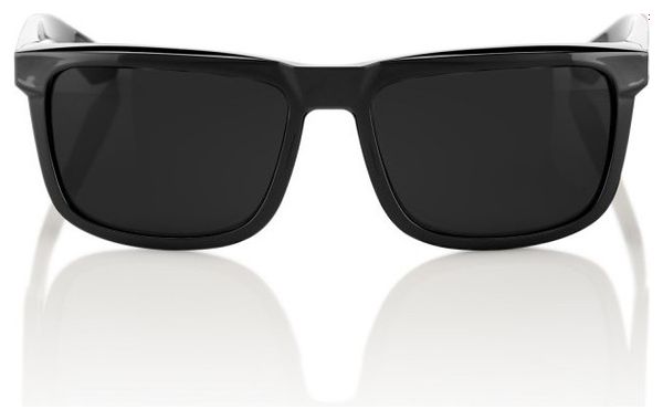 Lunettes 100% Blake - Polished Black - PeakPolar Gris