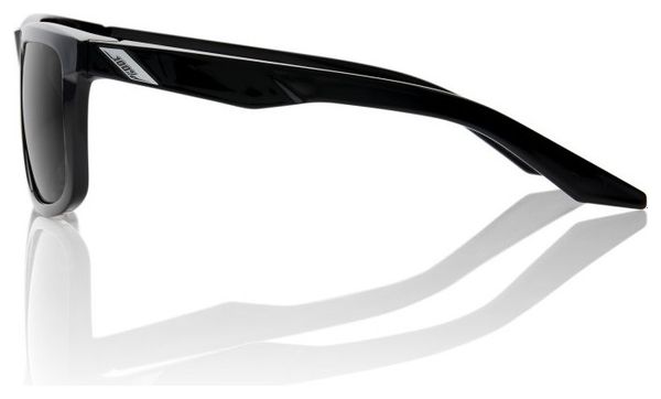 Lunettes 100% Blake - Polished Black - PeakPolar Gris
