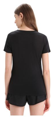 Icebreaker ZoneKnit Women's Merino Short Sleeve T-Shirt Black