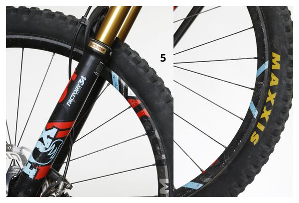 Refurbished Product - Mondraker Foxy Carbon RR SL All Mountain Bike Sram Eagle X01 27,5'' Carbon/ Blue Sky/ Flame Red 2018
