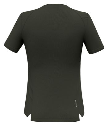Technisch T-shirt voor dames Salewa Puez Dry Khaki