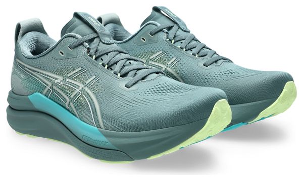Asics Gel-Kayano 33 Running Shoes for Men, Blue/Yellow
