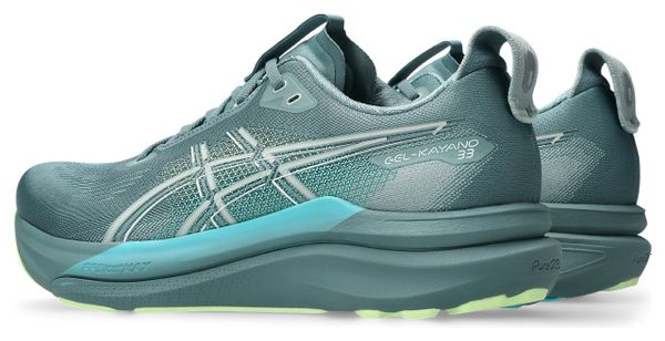 Asics Gel-Kayano 33 Running Shoes for Men, Blue/Yellow