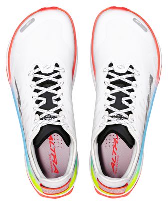 Altra Mont Blanc Carbon Trail-Schuhe für Herren, Weiß/Rot