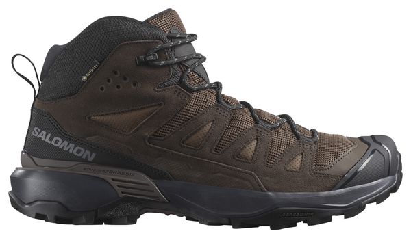 Chaussures de Randonnée Salomon X Ultra 360 Mid Gore-Tex Marron/Noir