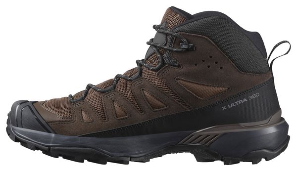 Chaussures de Randonnée Salomon X Ultra 360 Mid Gore-Tex Marron/Noir