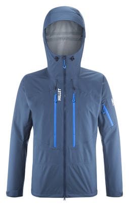 Millet Waterproof Jacket M White 3L Blue