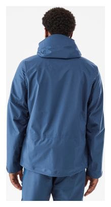 Millet Waterproof Jacket M White 3L Blue