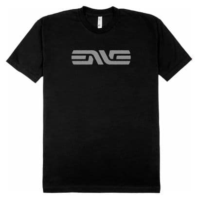 T-Shirt Manches Courtes Enve Logo Noir