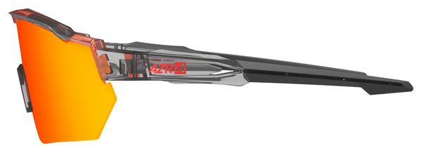 AZR Race RX Crystal Gloss Zwart/Multicoated Rood Bril
