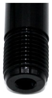 Eje trasero con rodamiento negro 12 mm - 164 - M12x1,5 - 14 mm