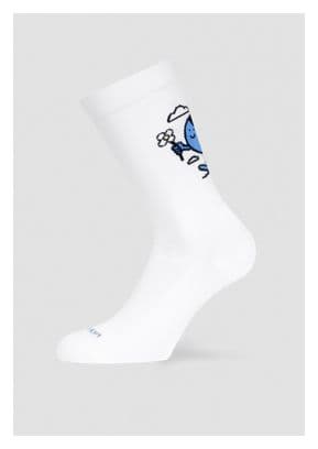 Pacific and Co One Planet Socks White