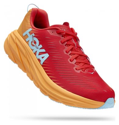 Chaussures Running Hoka Rincon 3 Rouge Orange